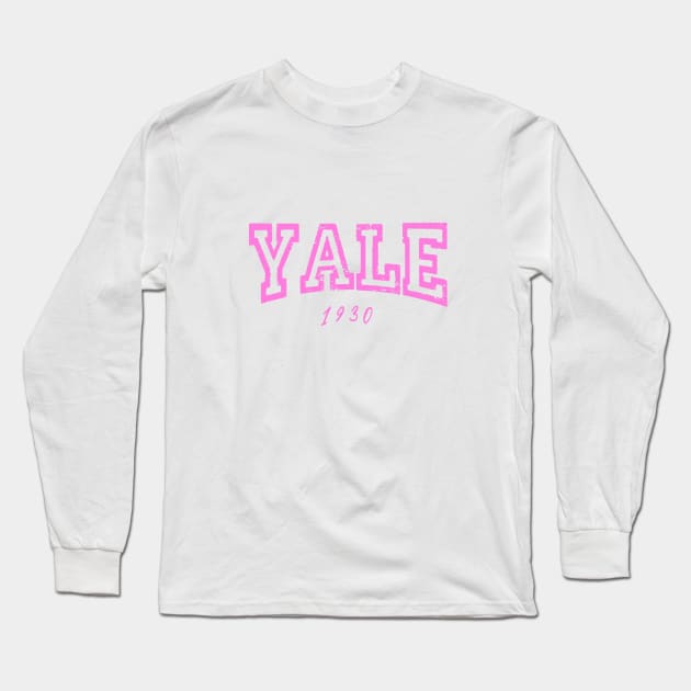 Yale 1930 Long Sleeve T-Shirt by Aspita